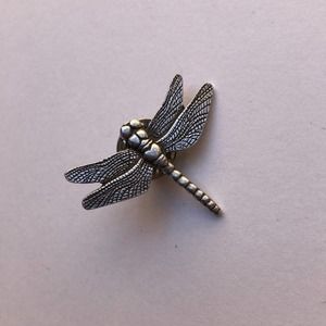Vintage Danforth Pewter 1994 Dragonfly Pewter Pin